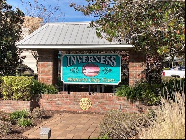 Historic home in downtown Inverness, Florida